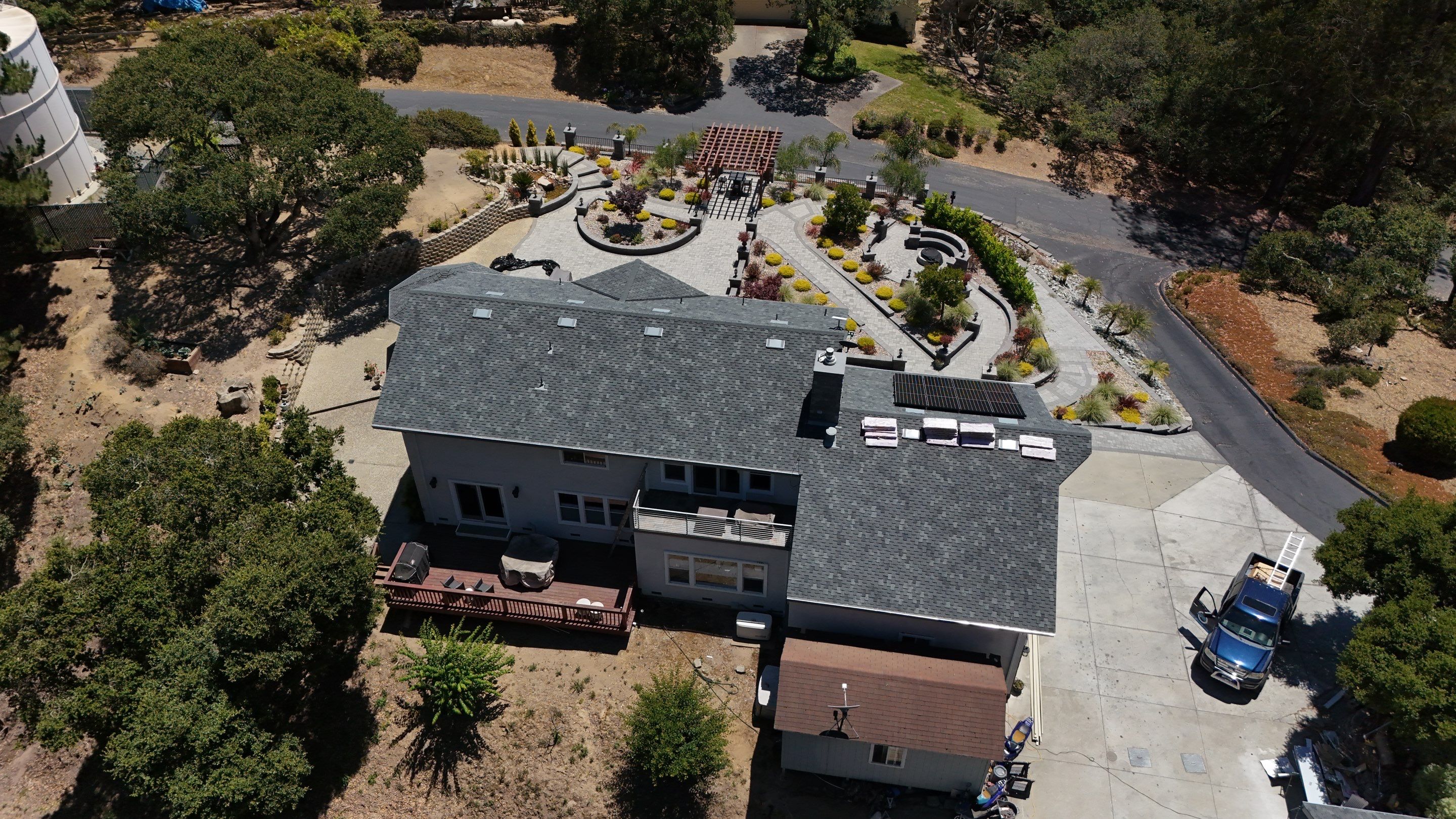 Woodmoor shingles flashing and valley work